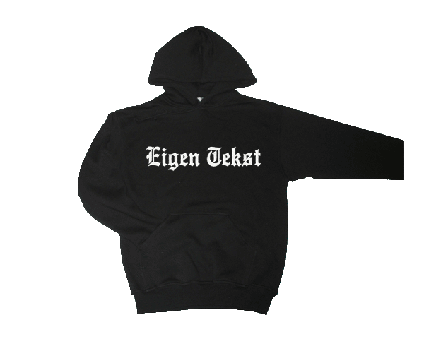 Hooded Sweater (Uw eigen tekst)